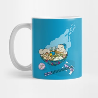 Ramen onsen manatee Mug